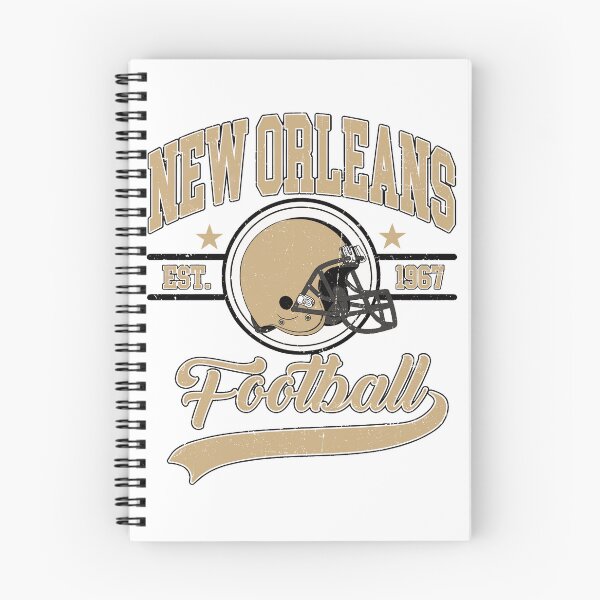 Item preview, New Orleans Football Vintage Helmet Retro Style designed and sold by JosephMoo55679.
