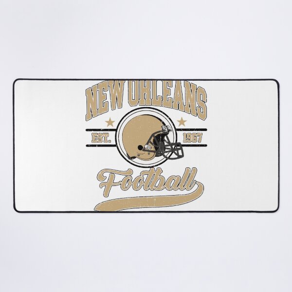 Item preview, New Orleans Football Vintage Helmet Retro Style designed and sold by JosephMoo55679.