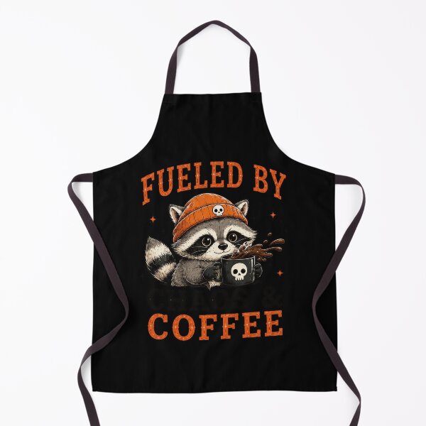 Item preview, Fueled By Chaos & Coffee Raccoon Lover designed and sold by markymaarty.