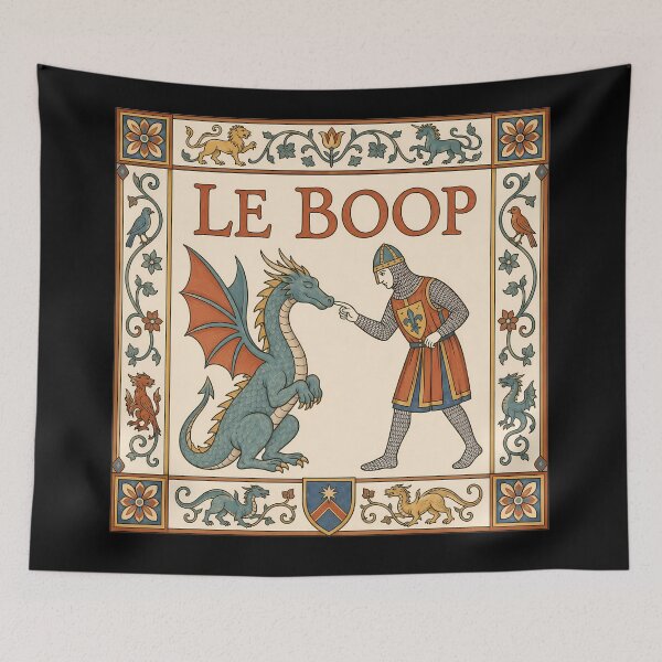 Item preview, Le Boop, Funny Dragon Knight designed and sold by nasr-say.
