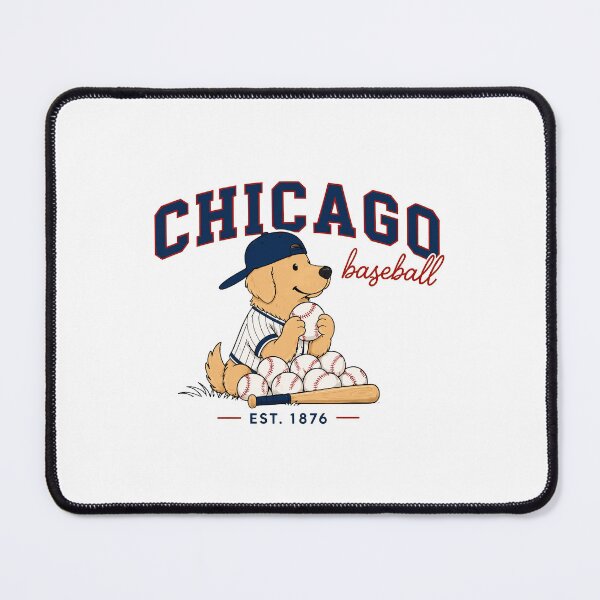 Item preview, Chicago Baseball Dog Retro Graphic designed and sold by tranhuonggiang.