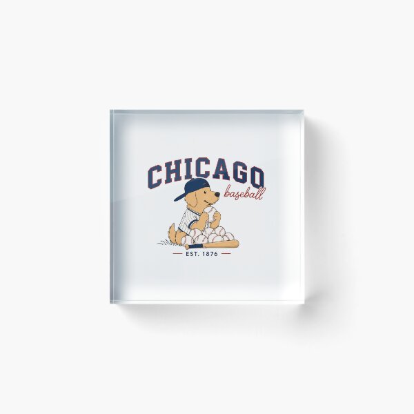 Item preview, Chicago Baseball Dog Retro Graphic designed and sold by tranhuonggiang.