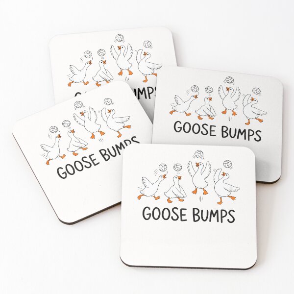 Item preview, Goose Bumps Volleyball Funny Goose Playing Volleyball designed and sold by Trippy-Toad.