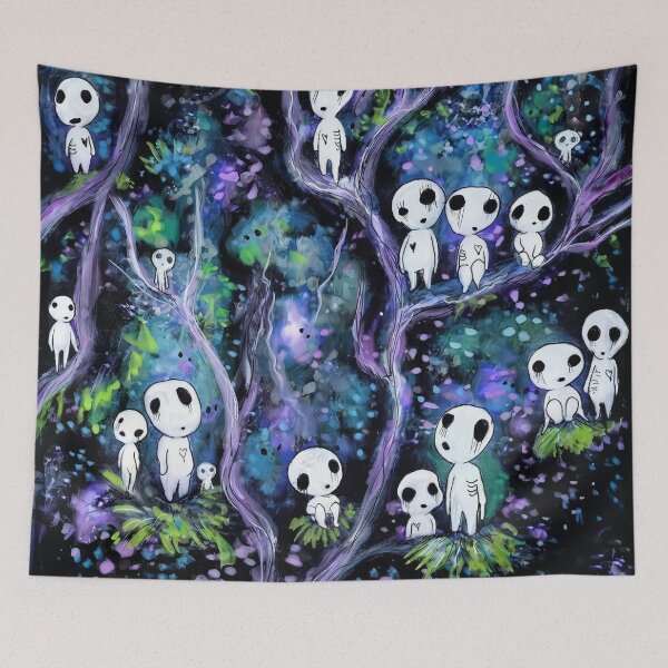 Item preview, Night Forest Spirits designed and sold by katekrystal.