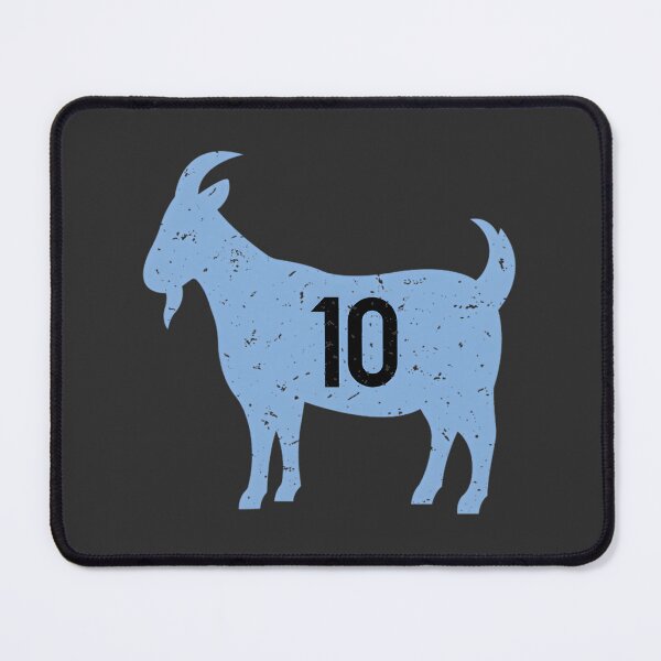 Item preview, Argentine Football Legend Goat Number 10 Champion Blue And White Soccer Art | Best Gift designed and sold by Melody Liu.