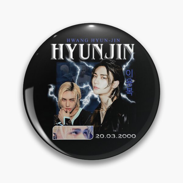 Item preview, Hwang Hyunjin Kpop Star Lightning Portrait 20.03.2000 designed and sold by Guacamole Greg.