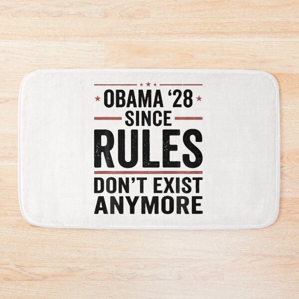 Item preview, Obama 2028 Since Rules Don'T Exist Anymore designed and sold by Trippy-Toad.