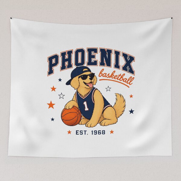 Item preview, Basketball Dog Mascot Vintage designed and sold by KyonnaMakle.