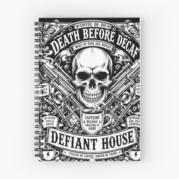 Item preview,  death before decaf designed and sold by aliraweb.
