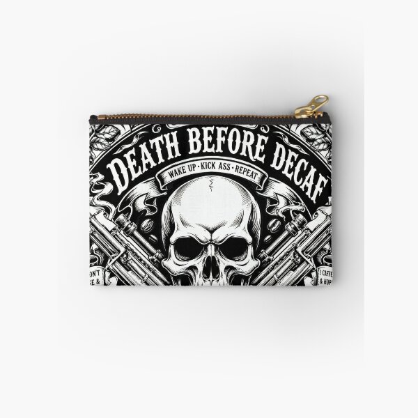 Item preview,  death before decaf designed and sold by aliraweb.