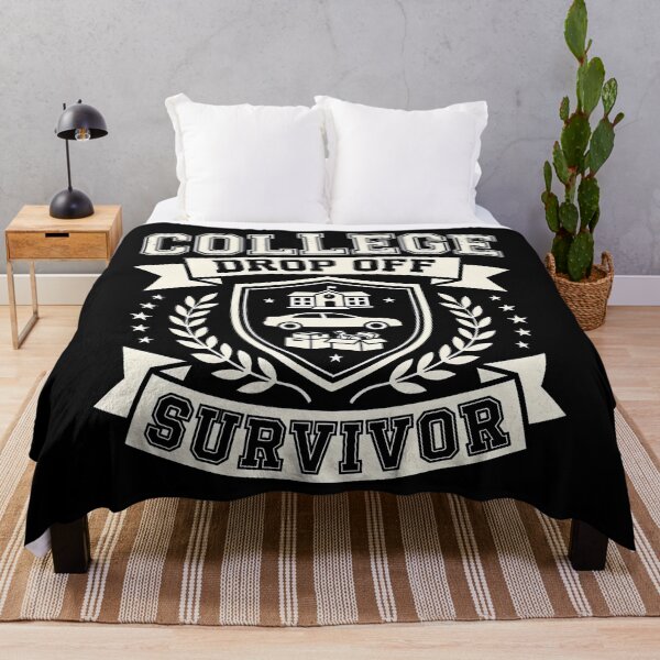 Item preview, College Drop Off Survivor Son Daughter Going To College Dad designed and sold by Trippy-Toad.