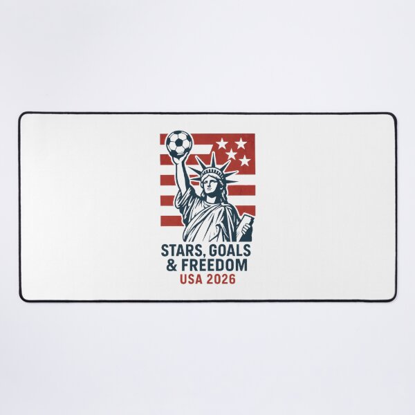 Item preview, Vintage Usa Freedom Stars Goals Patriotic Soccer Art | Best Gift designed and sold by Melody Liu.