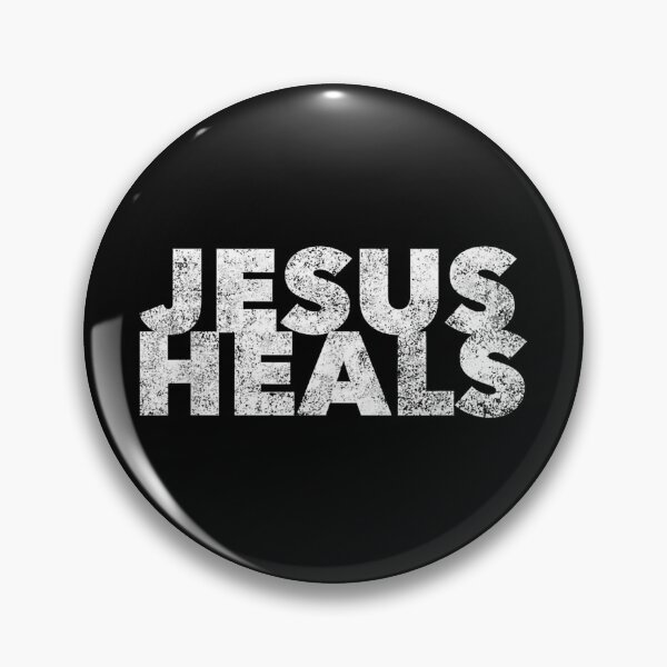 Item preview, Jesus Heals Christian Faith Saying Quote designed and sold by Foxintheloart.