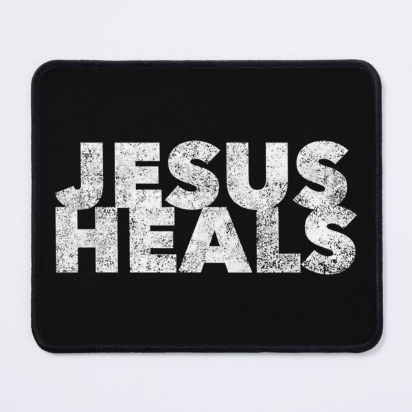 Item preview, Jesus Heals Christian Faith Saying Quote designed and sold by Foxintheloart.