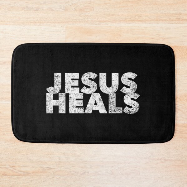 Item preview, Jesus Heals Christian Faith Saying Quote designed and sold by Foxintheloart.