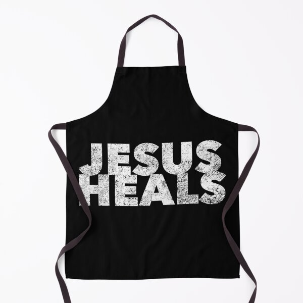 Item preview, Jesus Heals Christian Faith Saying Quote designed and sold by Foxintheloart.