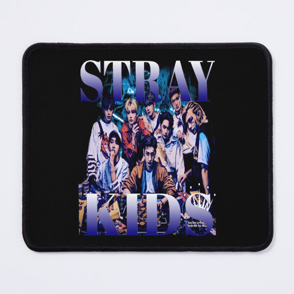 Item preview, Stray Kids Blue Cinematic Lighting Group Portrait designed and sold by Guacamole Greg.