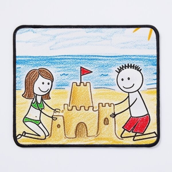 Item preview, My Best Friend And I Built A Sandcastle designed and sold by Athelstanar.