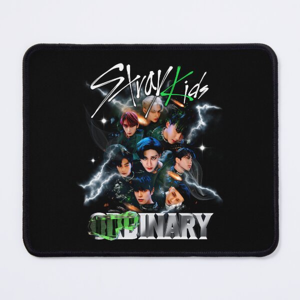 Item preview, Stray Kids Oddinary Lightning Green Accents Kpop Tour designed and sold by Guacamole Greg.