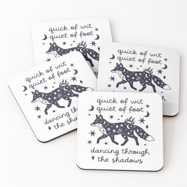 Item preview, Quick of Wit Fox designed and sold by CelestialFolk.
