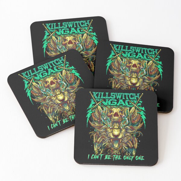 Item preview, Fierce Lion Skull Monster with Glowing Eyes and Crossed Swords Typography designed and sold by Goin Zee.