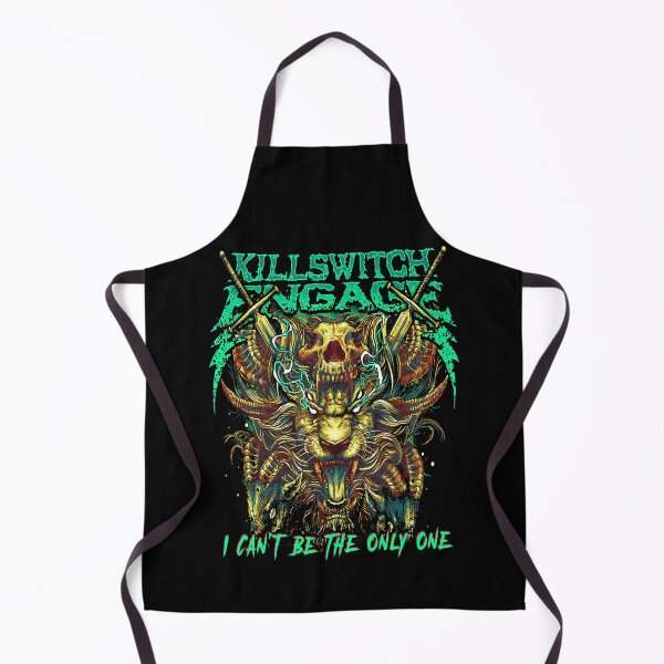 Item preview, Fierce Lion Skull Monster with Glowing Eyes and Crossed Swords Typography designed and sold by Goin Zee.