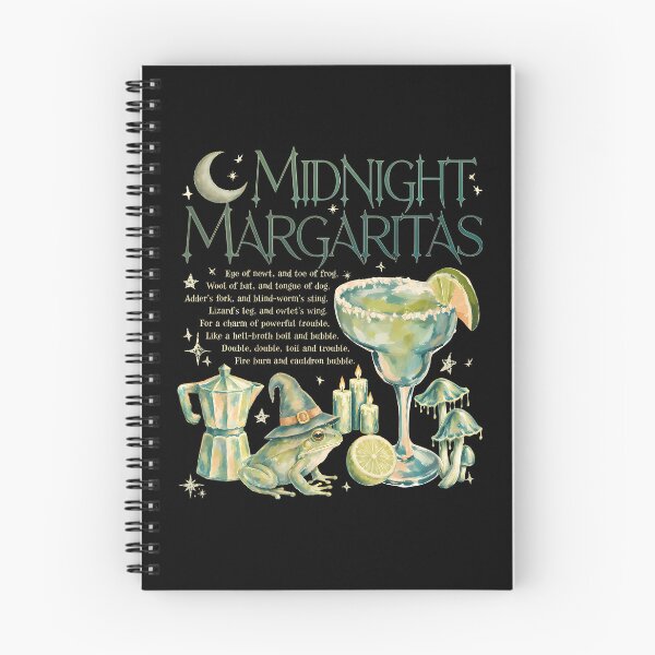 Item preview, Margaritas Halloween Magic Witch Drinking Practical designed and sold by Trippy-Toad.