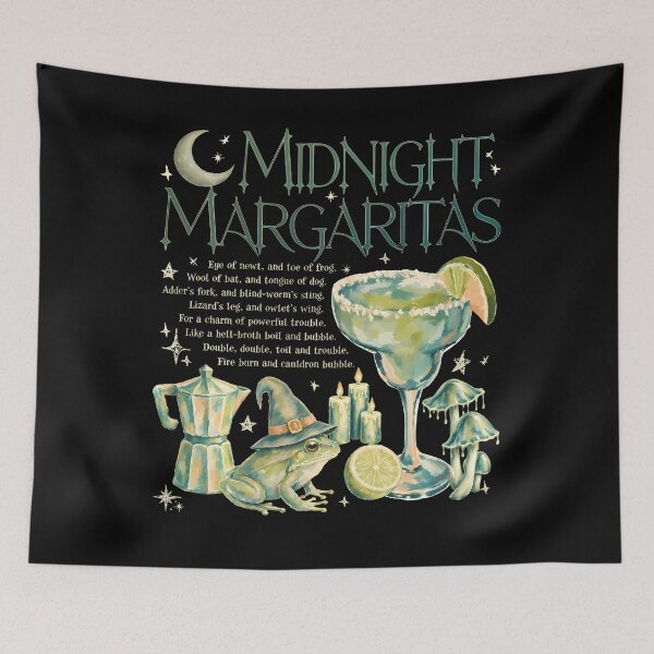 Item preview, Margaritas Halloween Magic Witch Drinking Practical designed and sold by Trippy-Toad.