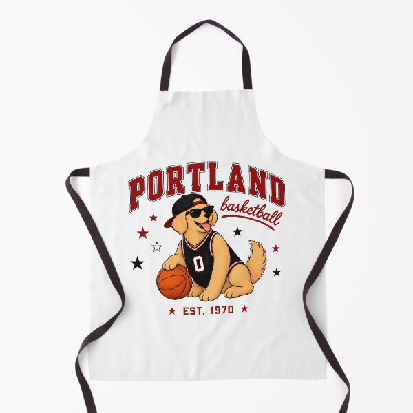 Item preview, Portland Basketball Dog Vintage Style designed and sold by KyonnaMakle.