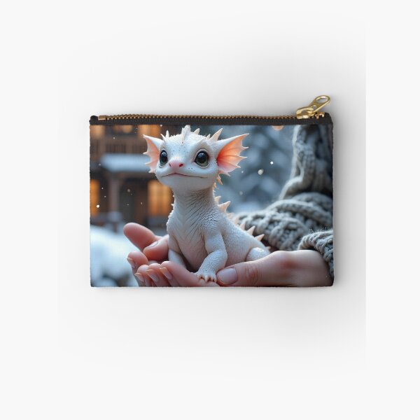 Item preview, Ice Dragon Perch – Winter Fantasy Creature Art designed and sold by nhk999.