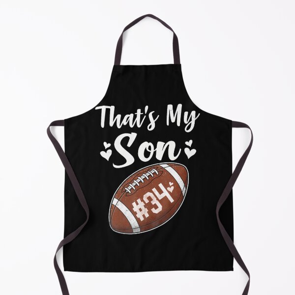 Item preview, Football Jersey Number 34 That'S My Son Football 34 designed and sold by Trippy-Toad.