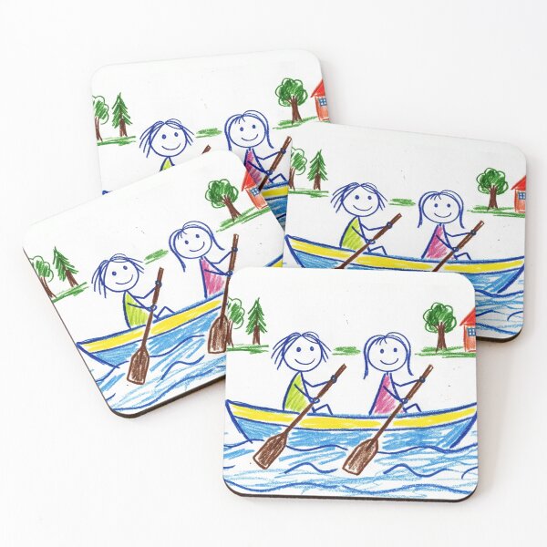 Item preview, My mother and I were rowing a boat Draw designed and sold by Athelstanar.