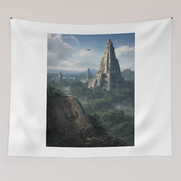 Item preview, Yavin IV National Park designed and sold by FrontierCosmic.