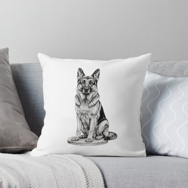 Item preview, German Shepherd designed and sold by WeirdWheeledArt.