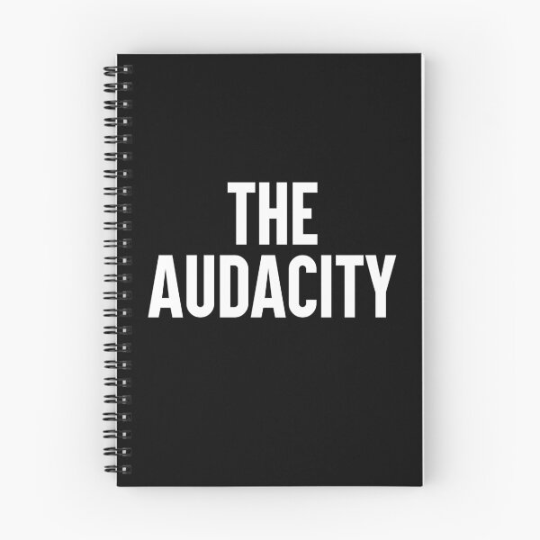 Item preview, The Audacity Funny Sarcastic Birthday Gift designed and sold by Say It With Ink.