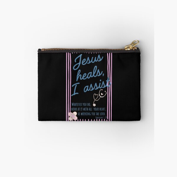 Item preview, Jesus Heals Funny Christian Faith designed and sold by Foxintheloart.