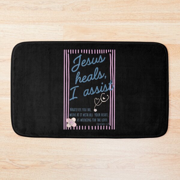 Item preview, Jesus Heals Funny Christian Faith designed and sold by Foxintheloart.