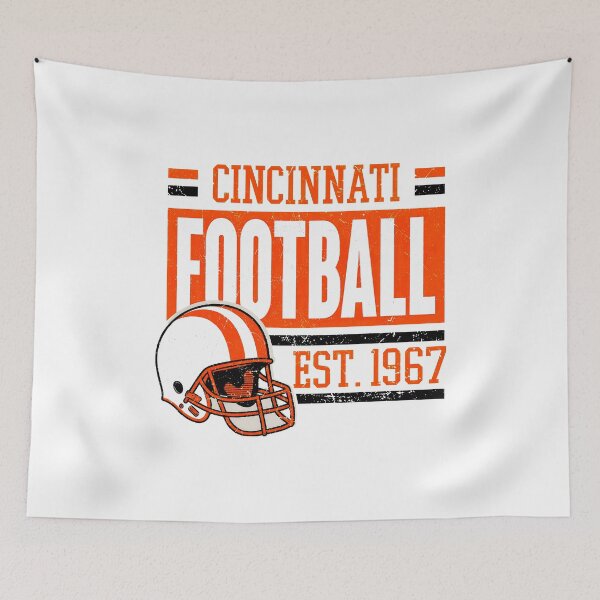 Item preview, Cincinnati Football Vintage Est. 1967 Retro designed and sold by JamezRoige.
