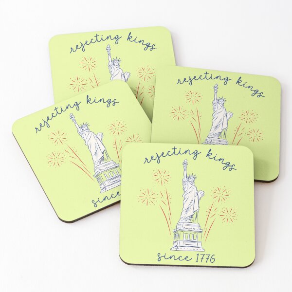 Item preview, Liberal fourth of July, rejecting kings since 1776 designed and sold by nasr-say.