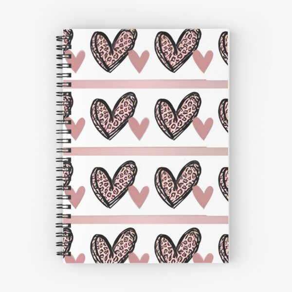 Item preview, Pink Leopard Hearts Cute Coquette Seamless Pattern Art designed and sold by LuxocaDesigns24.