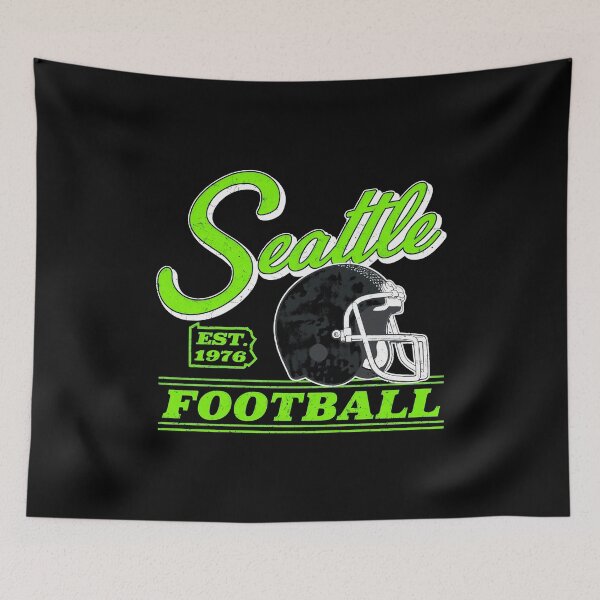 Item preview, Seattle Football Vintage Retro designed and sold by VirginiaM68938.