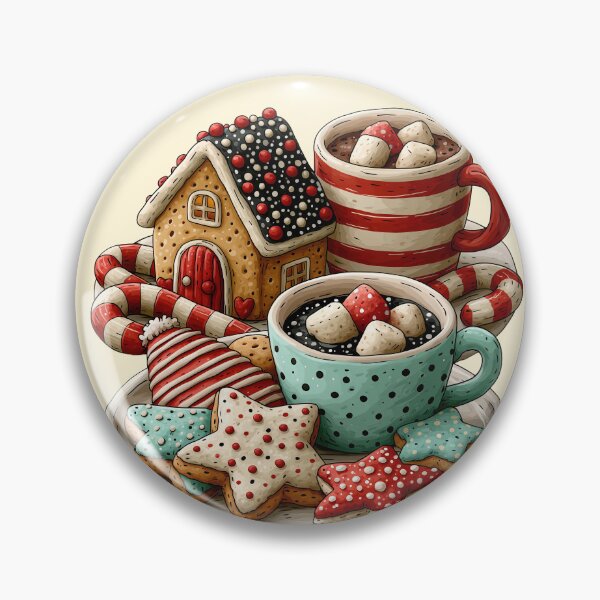 Item preview, Cozy Christmas Hot Chocolate and Cookies designed and sold by colorful-white.