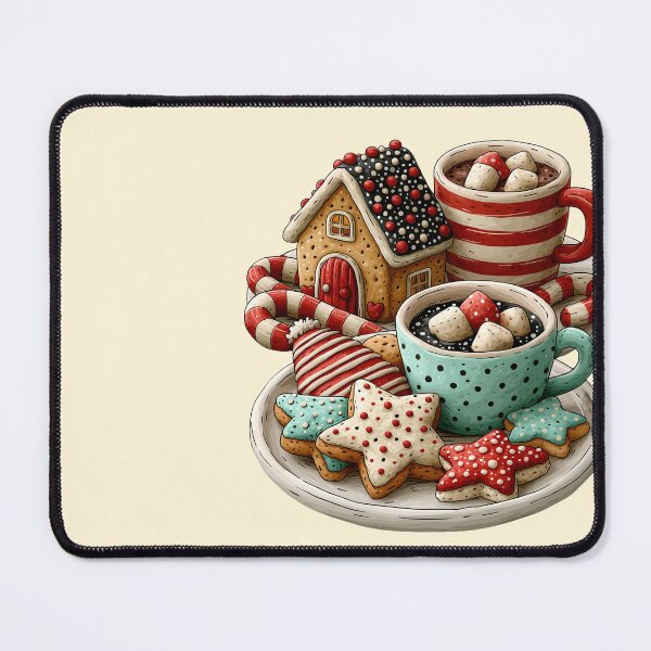 Item preview, Cozy Christmas Hot Chocolate and Cookies designed and sold by colorful-white.