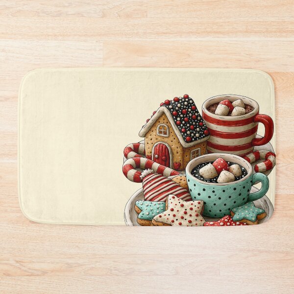 Item preview, Cozy Christmas Hot Chocolate and Cookies designed and sold by colorful-white.