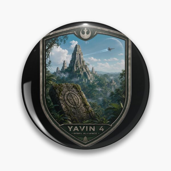 Item preview, Yavin IV Nature Landscape designed and sold by FrontierCosmic.