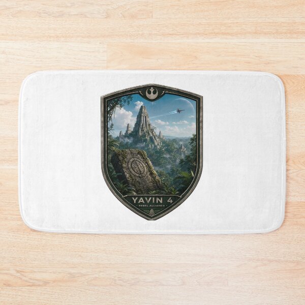Item preview, Yavin IV Nature Landscape designed and sold by FrontierCosmic.