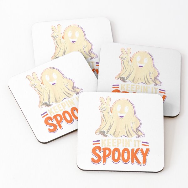 Item preview, Halloween Keepin' It Spooky Cute Ghost Funny Season T-Shirt designed and sold by dDariaallofthat.