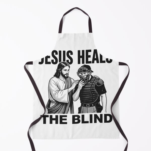 Item preview, Jesus Heals The Blind Funny designed and sold by Foxintheloart.