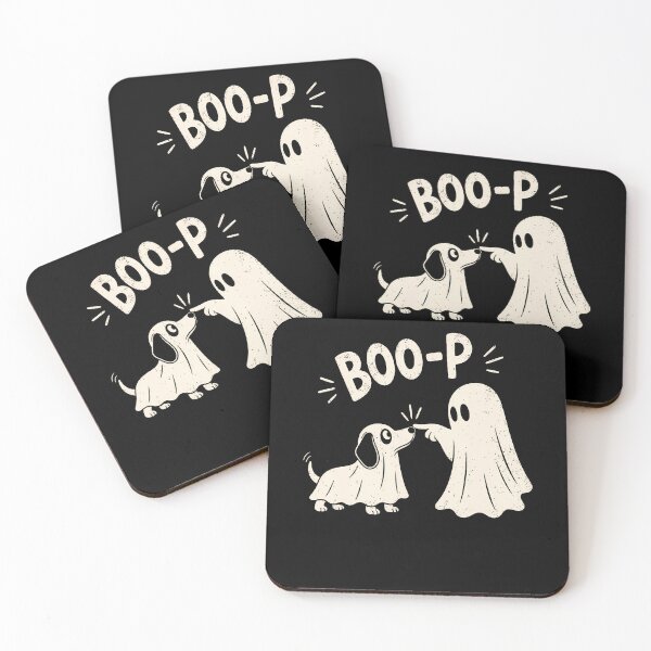 Item preview, Boo Boo-P Dog Ghost Funny Halloween Dog Lovers Dog Mom designed and sold by Trippy-Toad.