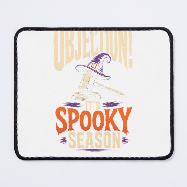Item preview, Halloween Lawyer Objection It's Spooky Season Gift Pullover Hoodie designed and sold by Cafe18.